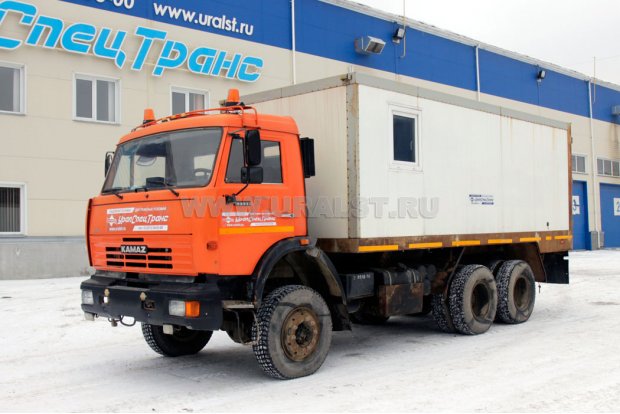 Автомобиль для перевозки взрывчатых веществ