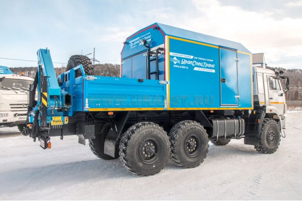 ПАРМ с КМУ ИМ-55 УСТ 5453 Камаз 43118-50