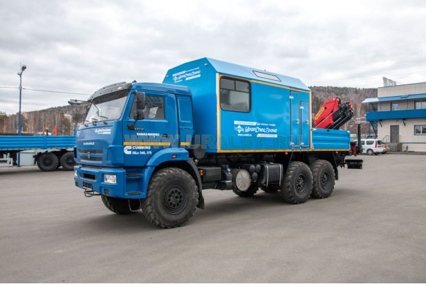 Камаз ПАРМ 43118-RR с КМУ РК-15500D