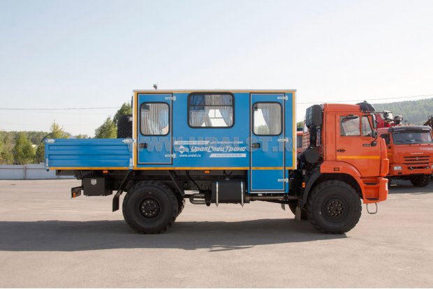 ГПА УСТ 54535 (14+2) откр. Камаз 43502-66(D5)
