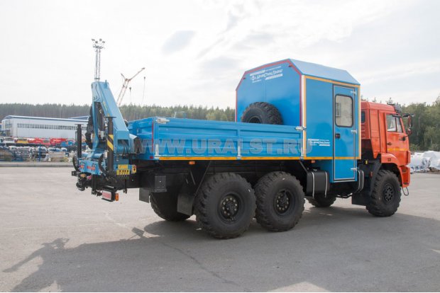 Камаз ГПА 43118 с КМУ ИМ-55