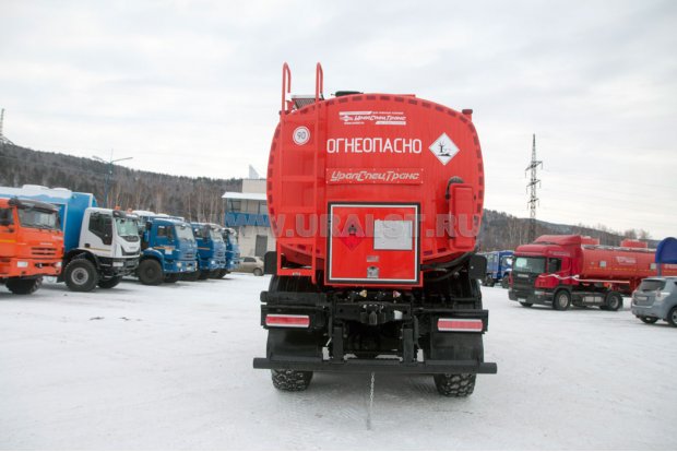 Автотопливозаправщик АТЗ-18-2 УСТ 54535К Камаз 65224 доработка под ДОПОГ