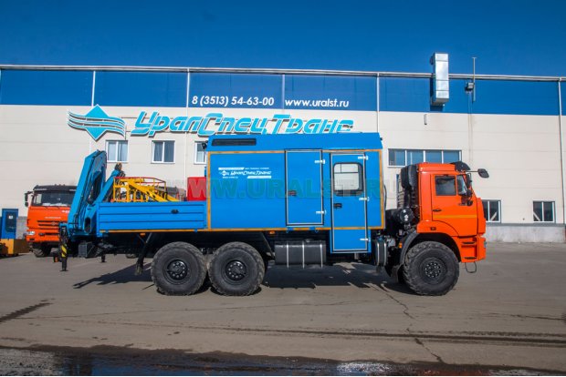 АРОК с КМУ ИМ-150N УСТ Камаз 43118-50