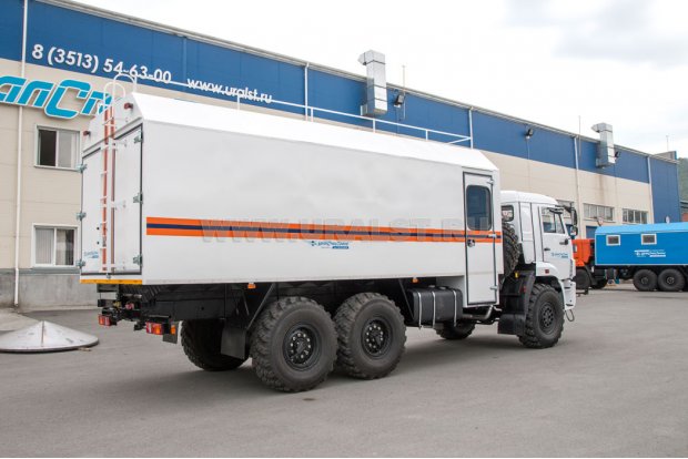 ГПА закрытый кузов Камаз 43118-46 УСТ-5453