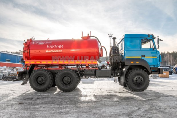 Автоцистерна вакуумная МВ-10-ОД КО УСТ 5453 Урал 5557-82Е5 сп.м
