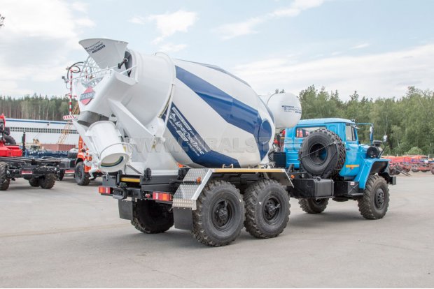 Автобетоносмеситель АБС 6ГП УСТ 54536G Урал 4320-60Е5