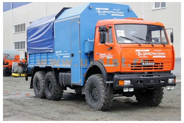 ГПА с КМУ ИМ-55 УСТ 5453 Камаз 43118