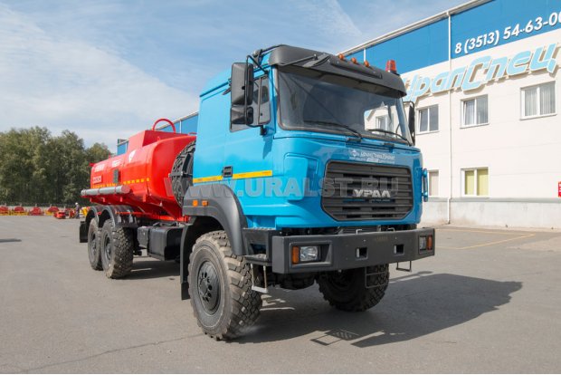 Автотопливозаправщик АТЗ-12Б УСТ 5453 Урал 4320-4971-80 сп.м., доработка под ДОПОГ