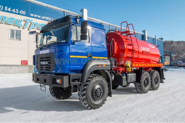 Вакуумная машина МВ-10Т КО УСТ 5453 Урал 5557-4551-82 сп.м.