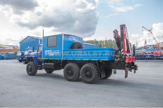 ГПА с КМУ ИМ-150N УСТ 5453 Урал 4320-1951-60