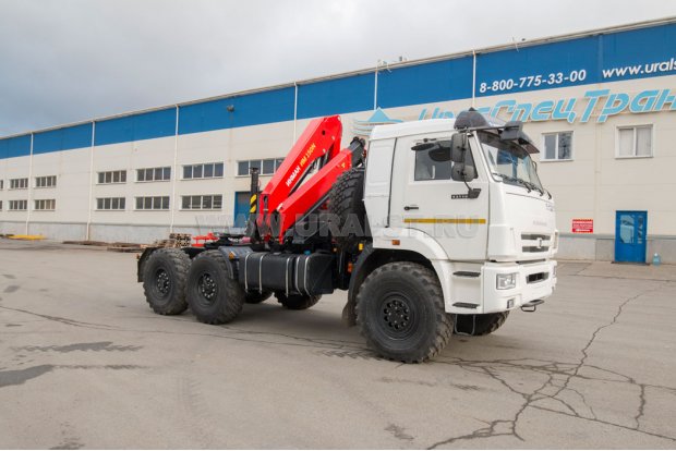 Седельный тягач с КМУ ИМ-150N УСТ 5453 Камаз 53504 (44108)