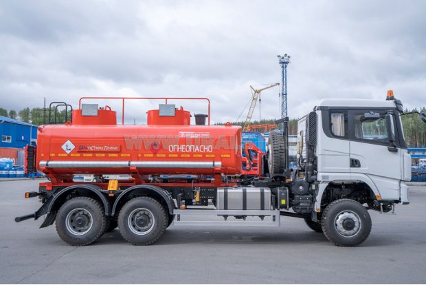 АТЗ-11-2Б УВТ-25, УСТ 5453 SHACMAN (ШАКМАН) SX32586V385 6х6, 315/80R22,5, КБ 4575мм. 