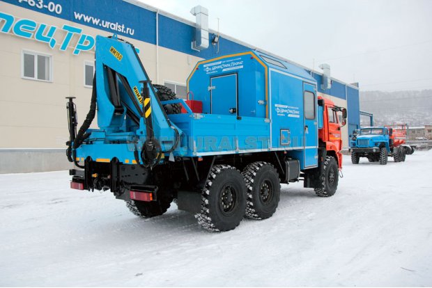 МРМ с КМУ ИМ-150 Камаз УСТ 5453 Камаз 43118-50