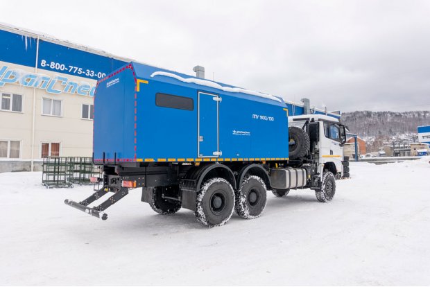 ППУА 1600/100 УСТ 5453 SHACMAN SX32586V385 6х6, 14R20, база 4575мм насос Kopper Pumps 