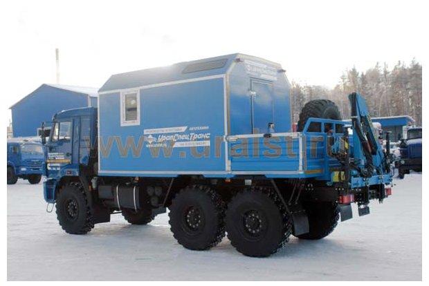 МРМ с КМУ ИМ-25 УСТ 5453 Камаз 43118-RR