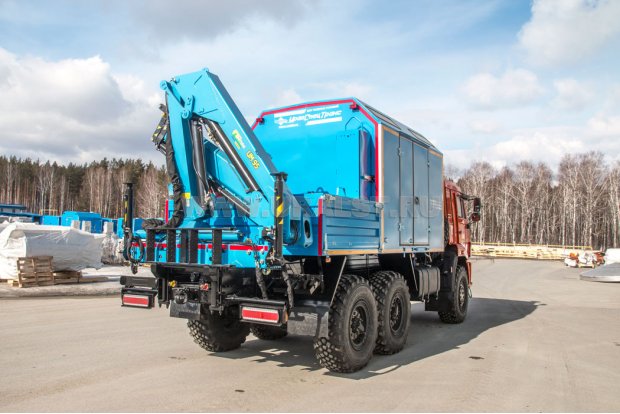 ПАРМ с КМУ ИМ-95 УСТ 5453 Камаз 43118