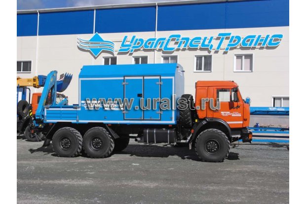 ПАРМ с КМУ ИМ-55 с ТС УСТ 5453 Камаз 43118