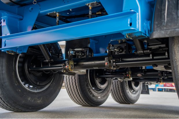 Пневматическая подвеска полуприцепа