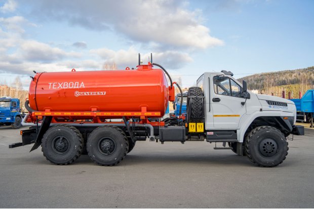 Автоцистерна вакуумная МВ-10 КО Урал NEXT 4320-6951-72