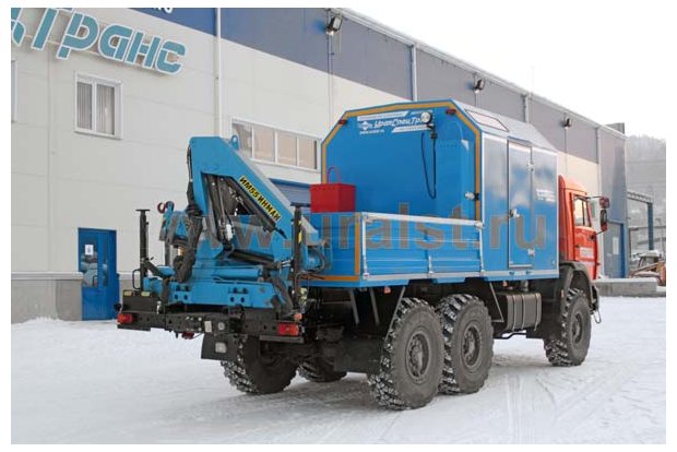 АНРВ с КМУ ИМ-55 УСТ Камаз 43118-50