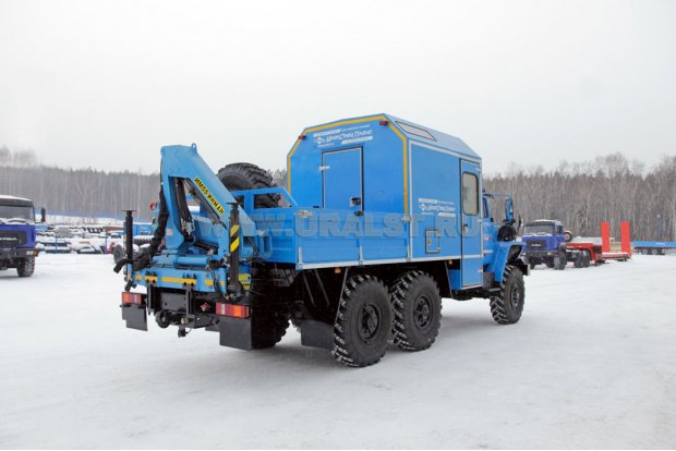 АРОК с КМУ ИМ-55 УСТ 5453 Урал 4320-1151-61