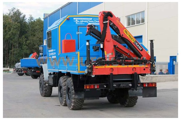 Фургон АРОК с КМУ Palfinger РK 8500