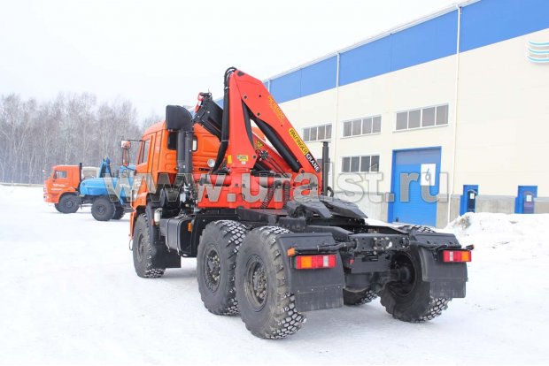 Седельный тягач с КМУ PK-15500А УСТ 5453 Камаз 53504 (44108)