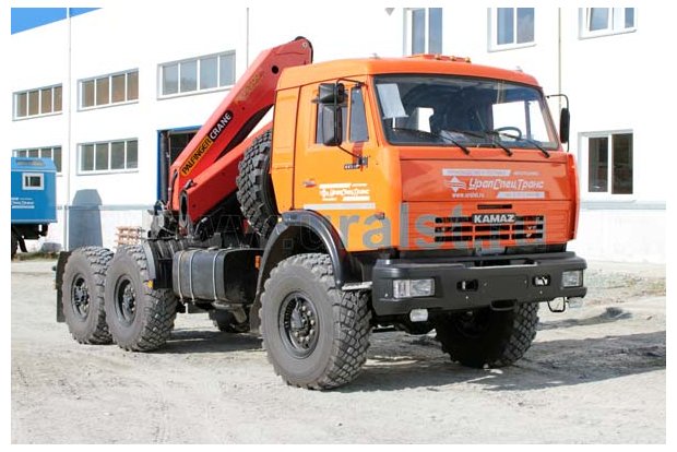 Седельный тягач с КМУ PK-15500А УСТ 5453 Камаз 53504-46 (44108)