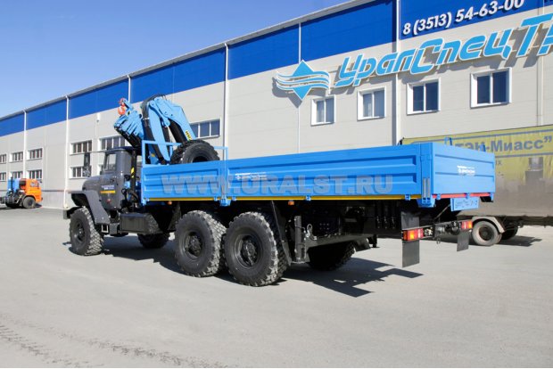 Бортовой с КМУ ИМ-240-04 УСТ 5453 Урал 4320-1951-60