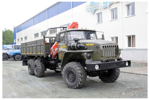 Бортовой с КМУ PK-8500A УСТ 5453 Урал 4320-1951-60