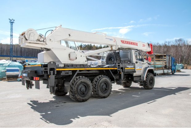 Автокран КС 45721 "Челябинец" Урал 4320 NEXT