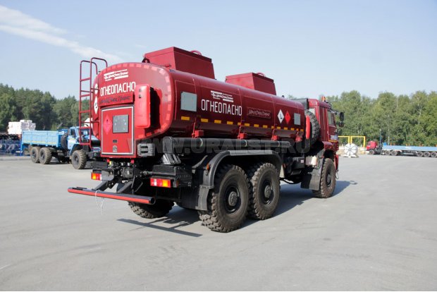 Автотопливозаправщик АТЗ-16-2 УСТ 5453 Камаз 65224-53 доработка под ДОПОГ
