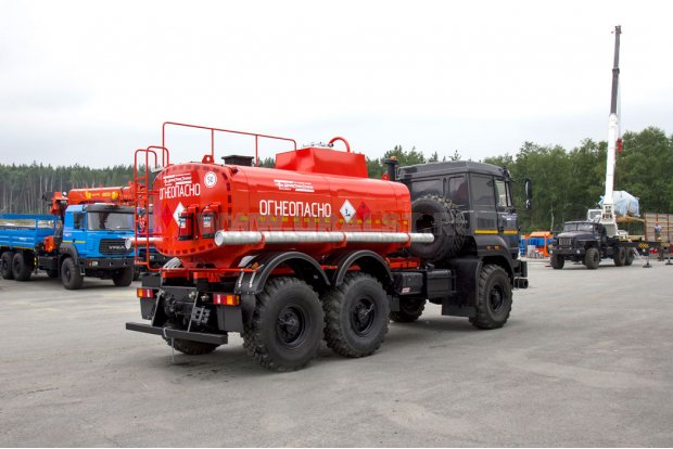 Автотопливозаправщик АТЗ-9Б УСТ 5453 Урал 4320-4551-81 сп.м. доработка под ДОПОГ