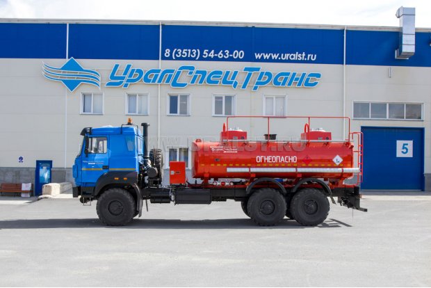 Автотопливозаправщик АТЗ-12-2Б УСТ 5453 Урал 4320-4971-82 сп.м. доработка под ДОПОГ