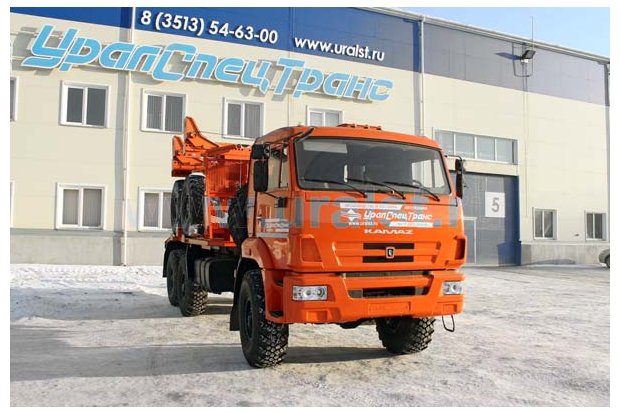 Трубоплетевозный автопоезд