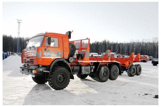 Трубоплетевозный автопоезд