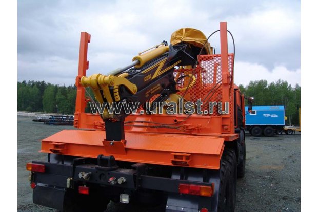 Лесовоз с ГМ ОМТЛ-97 Камаз 43118
