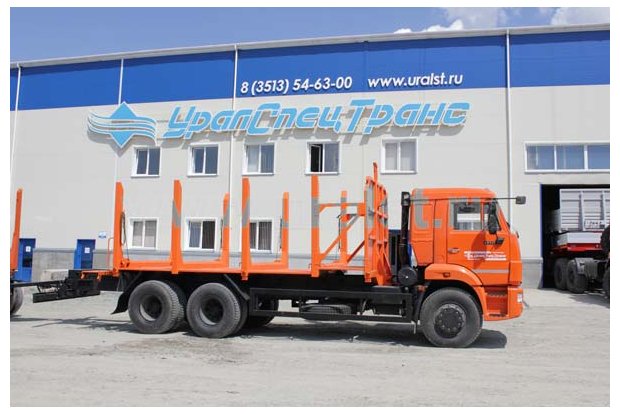 Сортиментовоз УСТ 5453 Камаз 65115-50