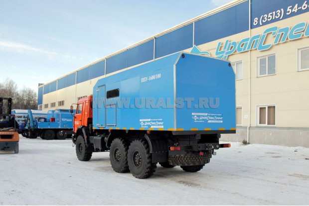 ППУА 1600/100 Камаз 43118-10 спальное место