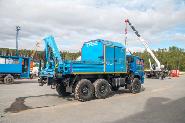 АНРВ с КМУ ИМ-95 УСТ 5453 Камаз 43118