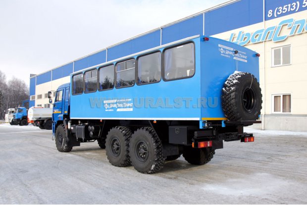 Автобус вахтовый 28+2 комфорт УСТ 5453 Камаз 43118-50