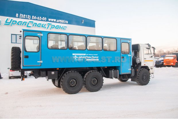 Автобус вахтовый 28 базовая УСТ 54535 Камаз 43118