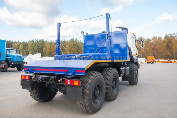 Лесовоз УСТ 5453 Урал М 5557-80Е5 сп.м