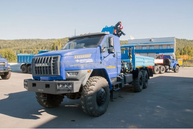 Бортовой Урал 4320-72Е5 с краном-манипулятором ИМ-180