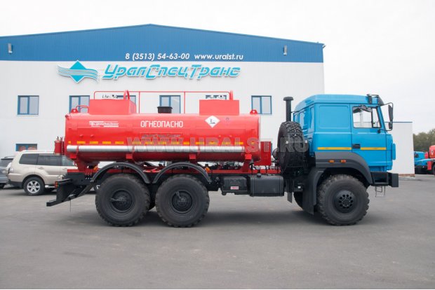 Автотопливозаправщик АТЗ-11-2Б УСТ 5453 Урал 5557-4551-80 сп.м. доработка под ДОПОГ