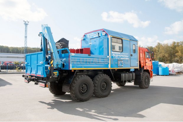 АРОК с КМУ ИМ-55 УСТ Камаз 43118-50