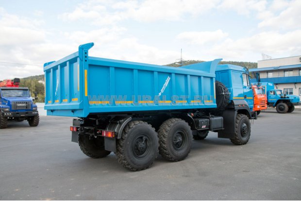 Самосвал АС 10-12 УСТ 5453 Урал 5557-82Е5 (ПГЦ) сп.м
