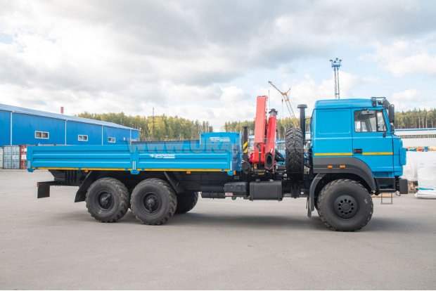 Автомобиль бортовой Урал 4320-80М с КМУ ИМ-150N