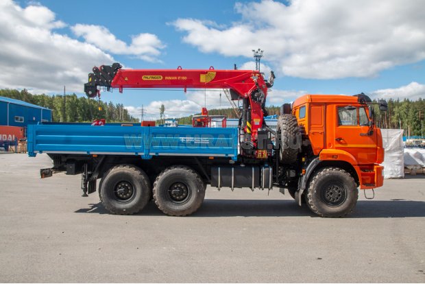 Автомобиль бортовой Камаз 43118-50 с КМУ ИТ-150
