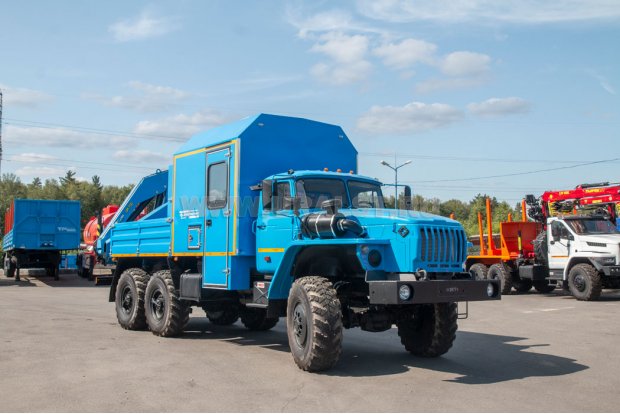 ГПА с КМУ ИМ-150 УСТ 5453 Урал 4320-1951-60